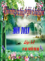 Toán 5: Giải toán về tỉ số phần trăm.