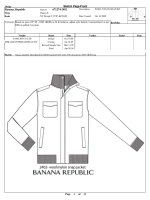 TECH PACK áo JACKET   tài LIỆU HAY 