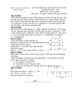 Đề thi HSG Vật lí 9