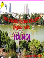 Bài giảng tiếng việt 5 tuần 22 bài chính tả   nghe viết hà nội4 