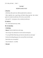 Giáo án tiếng việt 5 tuần 21 bài tập đọc   trí dũng song toàn 