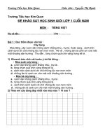 qui tắc chính tả các con cần ghi nhớ