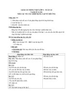 Giáo án tiếng việt 5 tuần 23 bài nối các vế câu ghép bằng cặp từ hô ứng3 