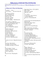 Cụm từ và thành ngữ thông dụng