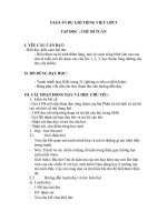 Giáo án tiếng việt 5 tuần 23 bài chú đi tuần8 