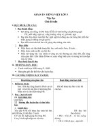 Giáo án tiếng việt 5 tuần 23 bài chú đi tuần9 