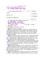 Bài tập nâng cao vật lý 8