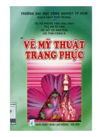 GIÁO TRÌNH vẽ mỹ THUẬT TRANG PHỤC   võ PHƯỚC tấn