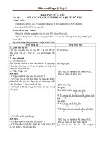 Giáo án tiếng việt 5 tuần 23 bài nối các vế câu ghép bằng cặp từ hô ứng2 