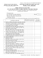 PL2: PHIEU DANH GIA GV CUA TO VA HIEU TRUONG