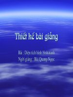 Diện tích hình bình hành