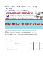 THÔNG số SIZE CHUẨN và QUY CÁCH đo ĐỒNG PHỤC NAM 