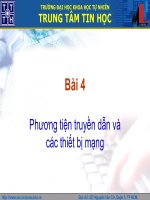 Phương tiện truyền dẫn và các thiết bị mạng