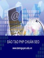 Giáo Trình Tự Học PHP Tại Nhà