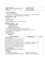 Giáo án tiếng việt 5 tuần 23 bài chú đi tuần3 