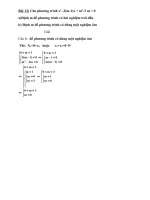 xem lại bài biện luận phương trình có đúng một nghiệm âm