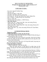 Hướng dẫn HSTĐ năm 2010 2011