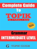 TOPIK II INTERMEDIATE LEVEL GRAMMAR 