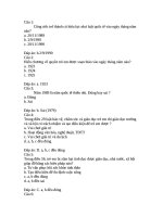 Câu hỏi về quyền trẻ em