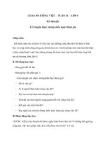 Giáo án tiếng việt 5 tuần 21 bài kể chuyện đã chứng kiến hoặc tham gia5 