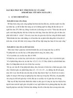 Dạy học phát huy tính tích cực của học