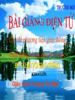 kham pha khoa hoc phương tiện giao thông