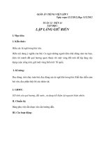 Giáo án tiếng việt 5 tuần 22 bài lập làng giữ biển4 