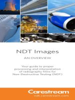 Interpretation of radiography films for NonDestructive Testing (NDT)