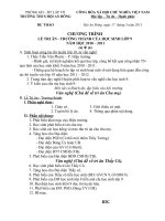 CHUONG TRINH LE TRI AN