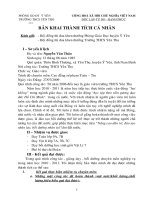 bao cao thanh tich chien si thi dua cua giao vien bo mon