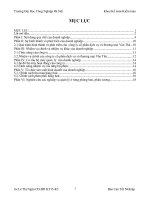 báo cáo thực tập chuyên đề tại công ty cổ phần dịch vụ và thương mại văn thà  