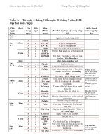 Giáo án lớp 3  Tuần 1 thu 2,3