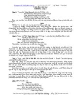 Cảm thụ văn hoc lớp 5