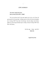 Lựa chọn bài tập phát triển sức bền chuyên môn trong chạy 800m cho đội tuyển điền kinh nữ trường THPT nam sách   hải dương 