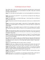 đề cương môn quản lý nhà nước về kinh tế + 70 câu + đáp án