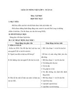 Giáo án tiếng việt 5 tuần 24 bài hộp thư mật5 