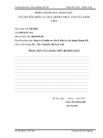  chuyên đề chi phí sản xuất và tính giá thành sản phẩm tại công ty cổ phần tư vấn & đầu tư xây dựng Hoàng Hà