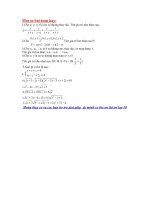 Toán khó(hay)