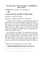 Đại hội công đoàn cơ sở nhiệm kỳ 2010   2013