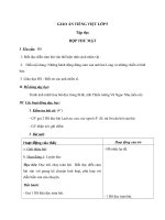 Giáo án tiếng việt 5 tuần 24 bài hộp thư mật 