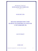Một số đặc điểm bệnh viêm vú trên đàn bò sữa tại xã phù đổng, gia lâm, hà nội và thử nghiệm điều trị 