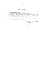 Nâng cao hiệu quả sút bóng cầu môn mu chính diện cho nữ đội tuyển trường THPT nguyễn năng đạo   tiên du   bắc ninh 