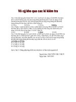 vô cơ khó có ĐA