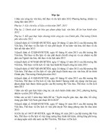 BÁO CÁO Công tác văn hoá, thể thao và du lịch năm 2012 Phương hướng, nhiệm vụ năm 2013