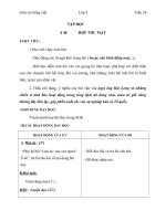 Giáo án tiếng việt 5 tuần 24 bài hộp thư mật4 