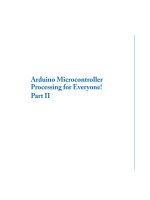 Arduino Microcontroller Processing for Everyone Part II