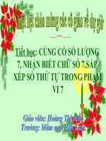 toán số 7 tiết 1 UDCNTT