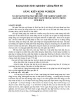 SKKN.Biểu diễn thí nghiệm 8 (Tg. Lương Đình Vĩ)