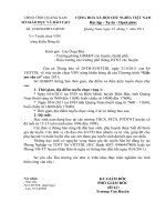 Thông báo tuyển VĐV bóng đá 