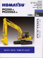 Catalogue Máy thi công công tác đất và cọc khoan nhồi (Tài liệu tham khảo khi làm đồ án)